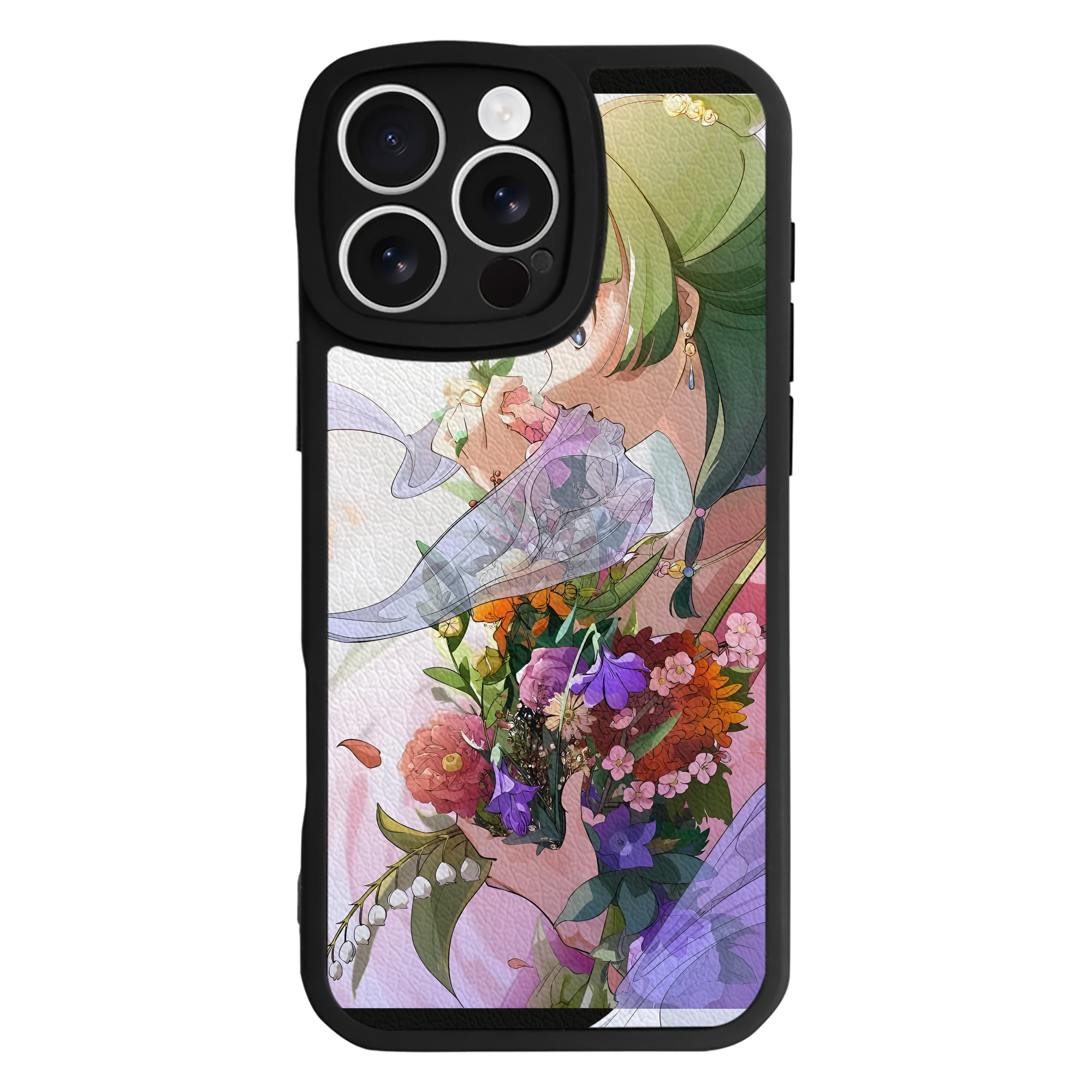 （画像用） 薬屋のひとりごと The Apothecary Diaries 【iPhone 16シリーズ対応】シリコンスマホケース（レザー調） 材質：シリコン